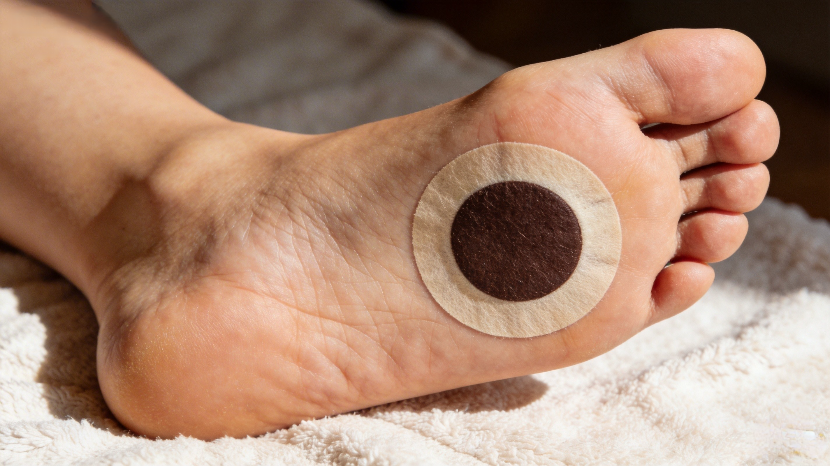 涌泉穴位置示意图